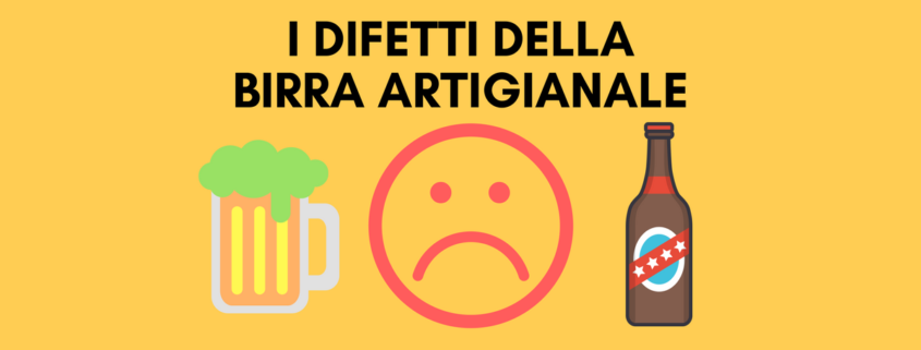 difetti birra artigianale